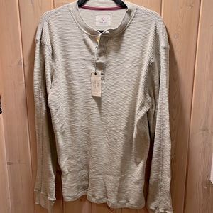 True Grit Men's Gray Long Sleeve Shirt